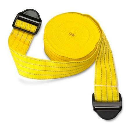 Sentry Protection System Park Sentry Yellow Reflective Strap with Strap Lock Buckle, 158inL x 2inW, Set of 2 PSS-4000-YR-SL